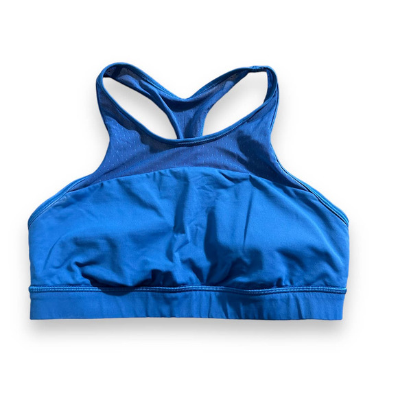 Lululemon Move High-Neck Bra‎ Dark Royal Blue Size 8 - Picture 1 of 3